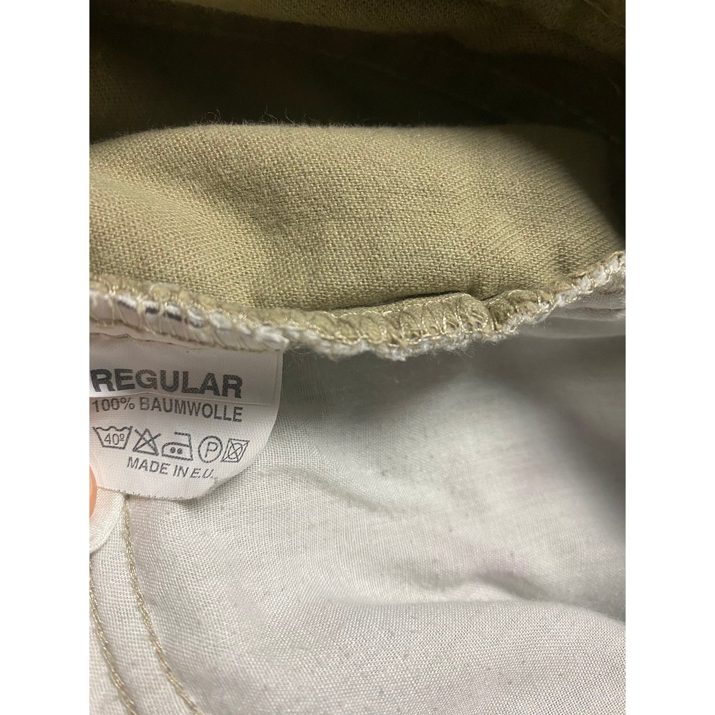 Yves Saint Laurent vintage YSL beige chino pants cotton 90s