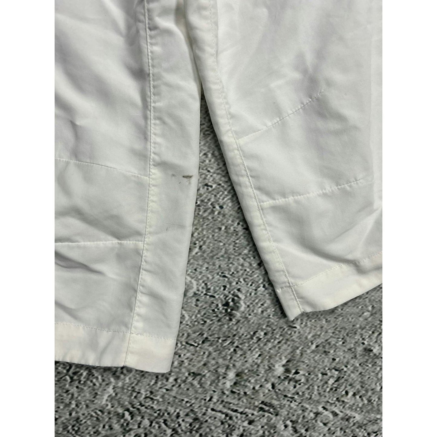 Nike vintage white shorts small swoosh 2000s