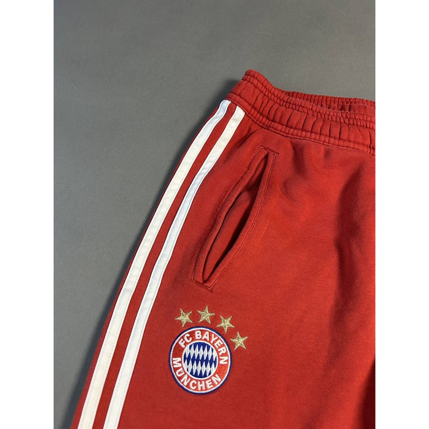 Adidas Bayern Munich red sweatpants