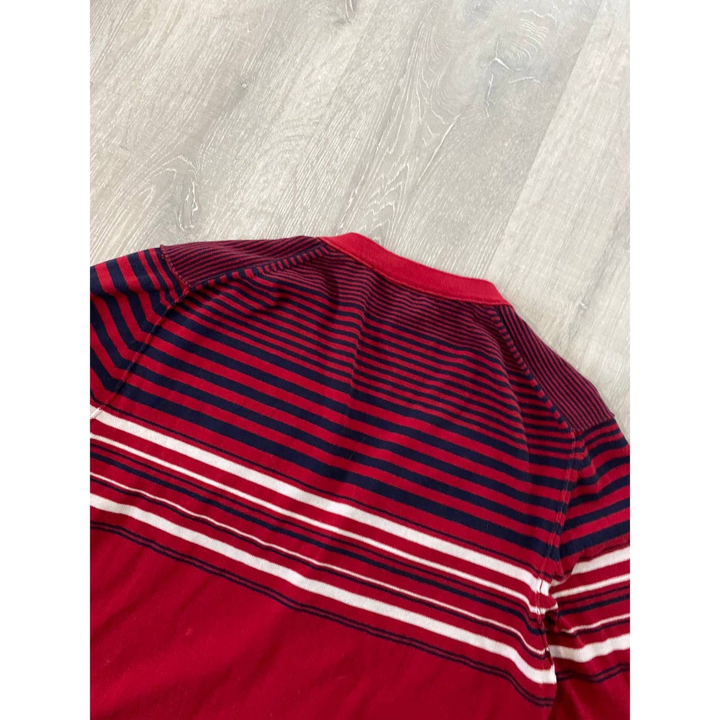 Love Moschino cardigan red stripes vintage sweater