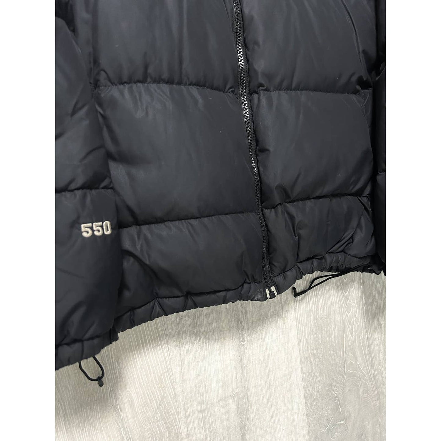 The North Face nuptse 550 black Asian