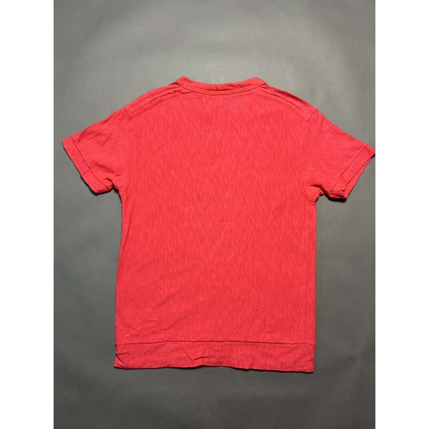 Evisu T-shirt red big logo seagull white Yamane Japan