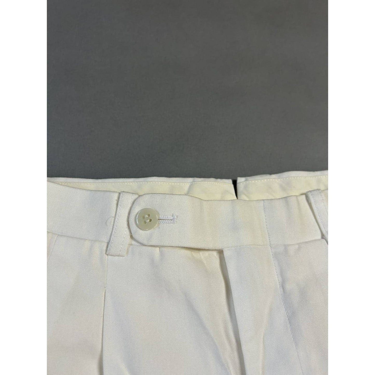 Evisu Fairway Genes vintage white chino pants jeans dots logo