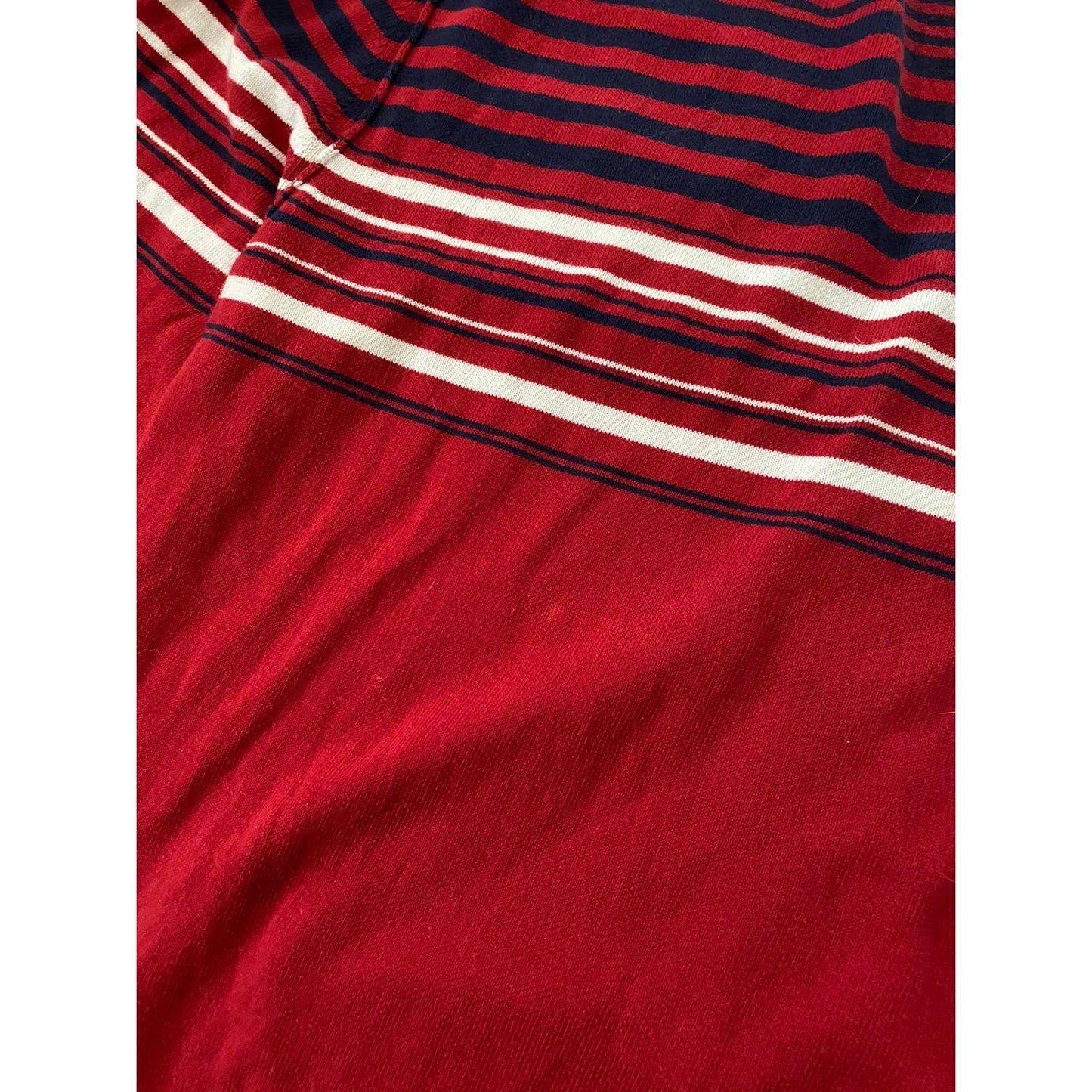 Love Moschino cardigan red stripes vintage sweater