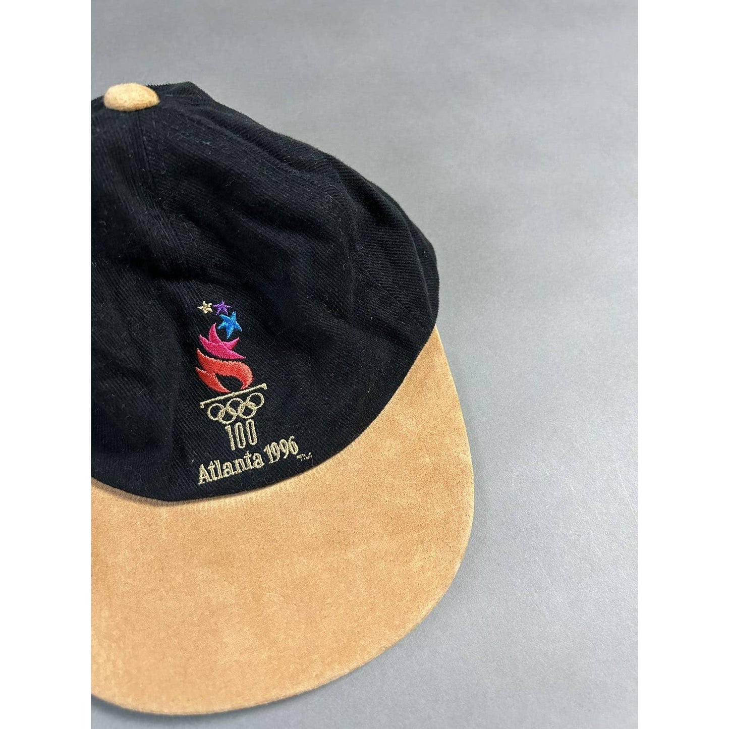 Vintage Atlanta 1996 Olympics Hat McDonald’s suede