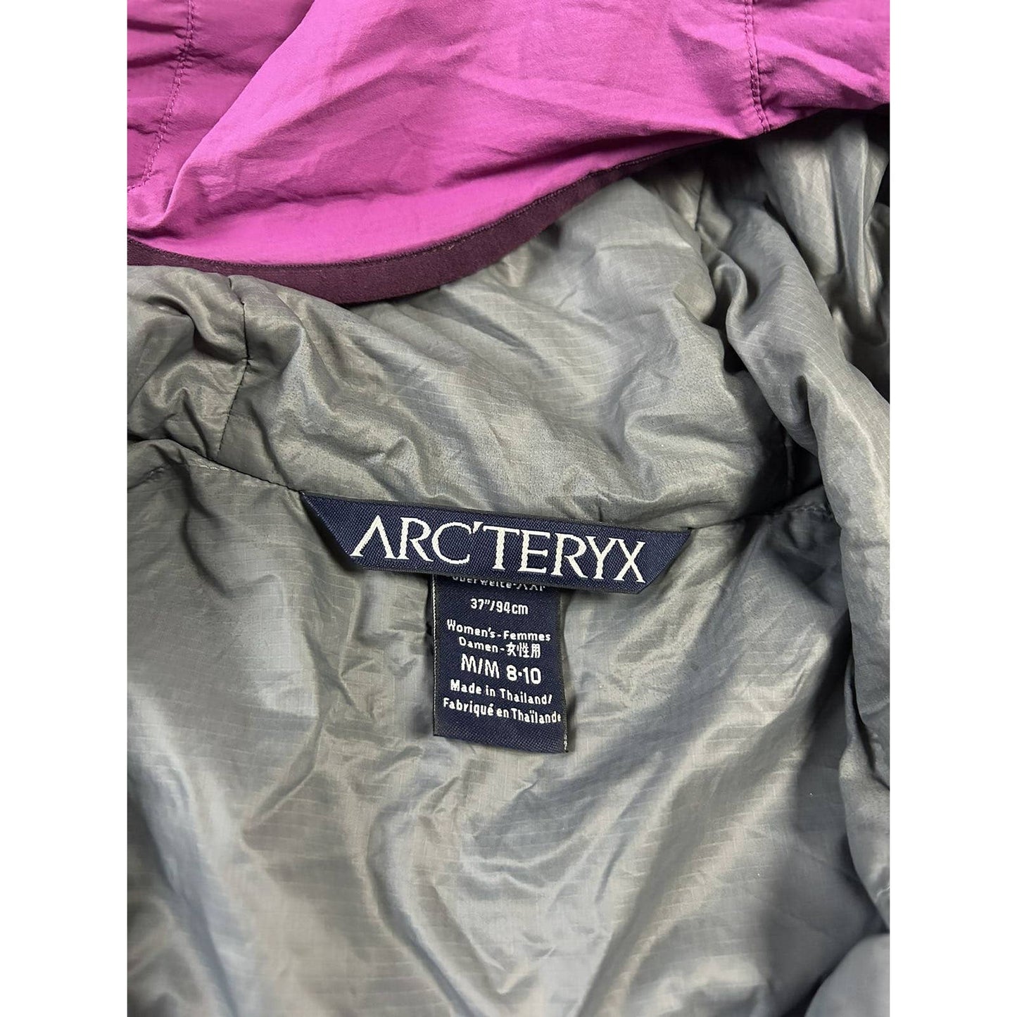 Arc’teryx jacket pink Atom LT hoody