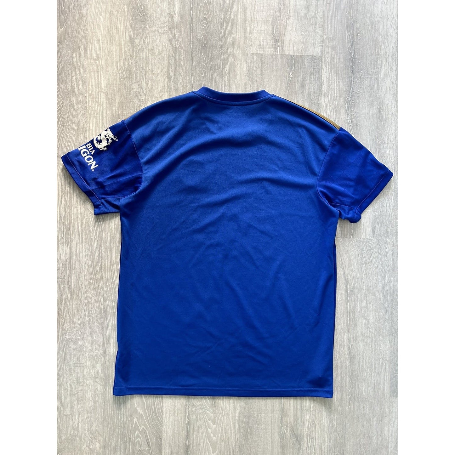 Leicester City 18/19 King Power Adidas blue gold jersey adidas