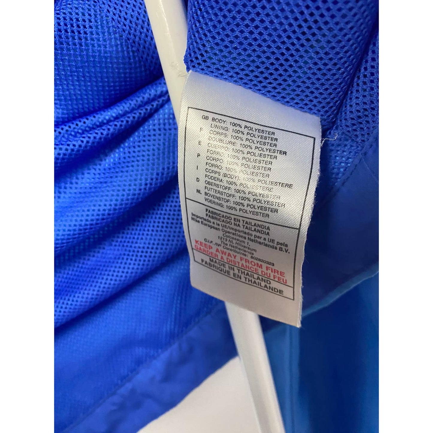 Nike ACG rain jacket vintage blue 2000s windbreaker