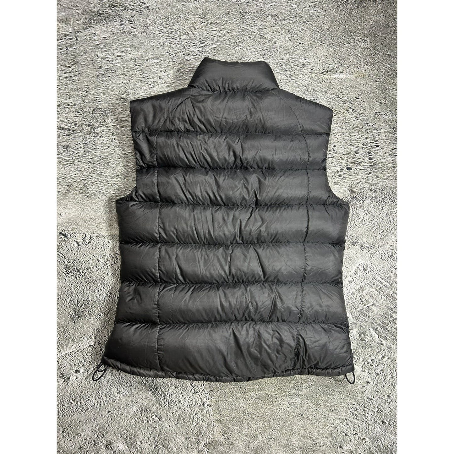 Rab puffer vest grey pink gorpcore Y2K down vintage pertex