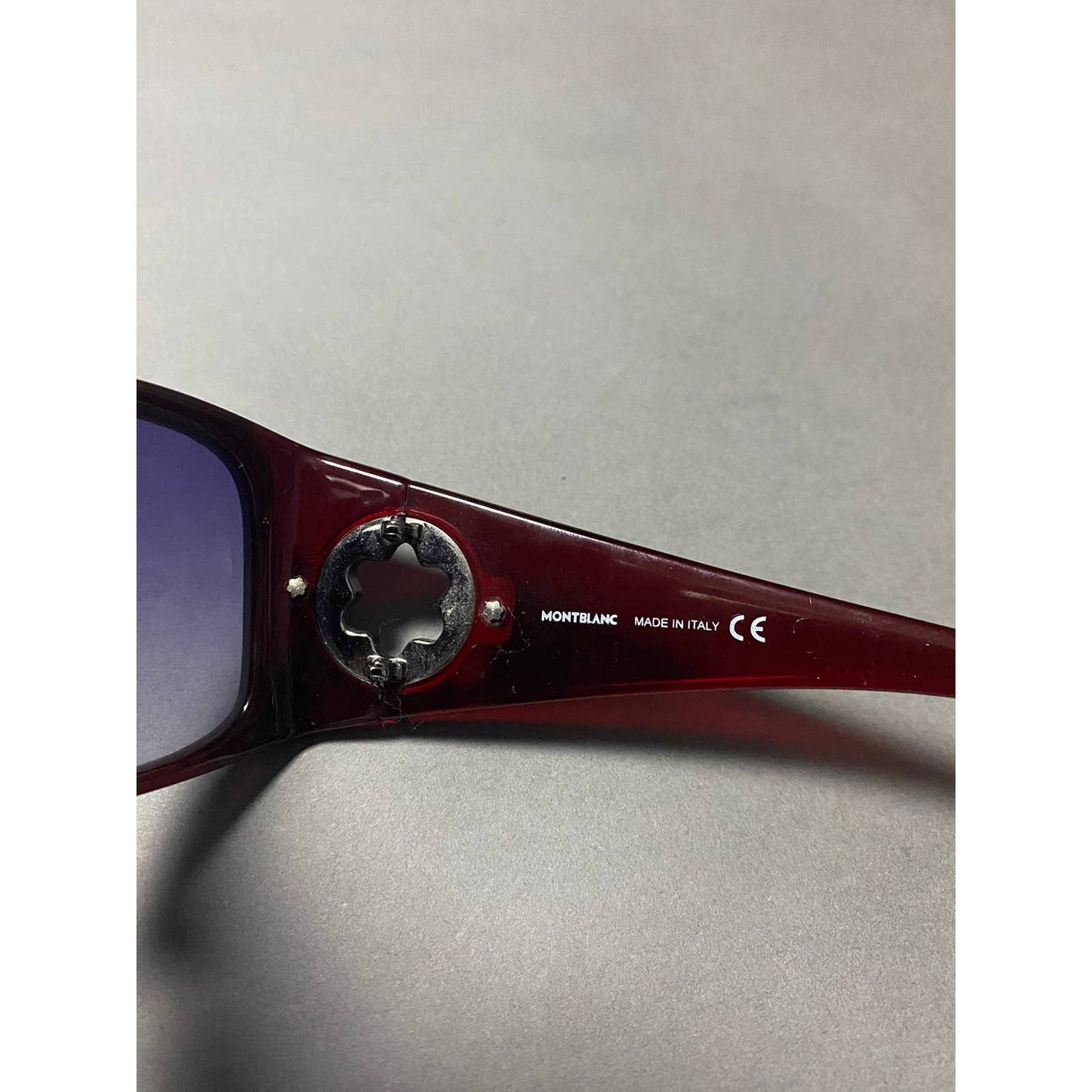 Montblanc sunglasses big logo y2k 2000s 00s vintage glasses