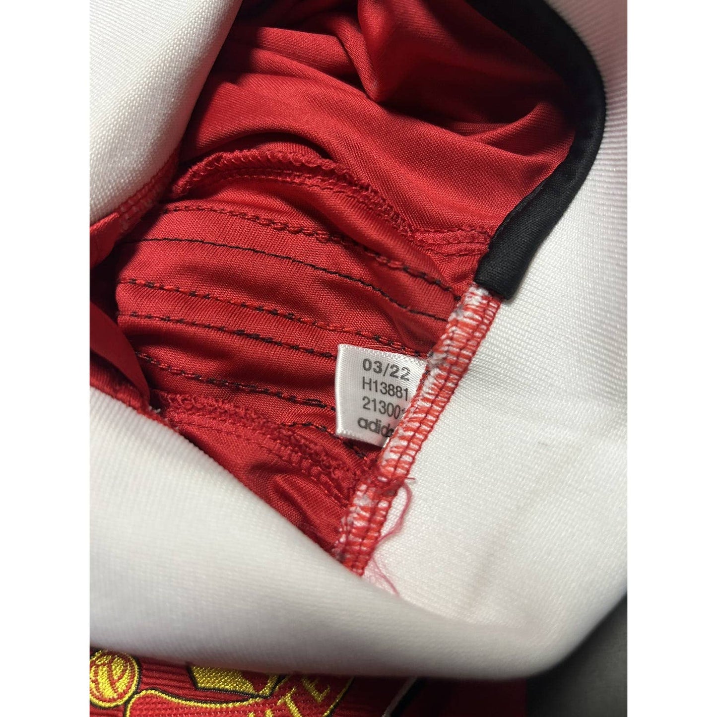 Manchester United jersey TeamViewer Red 2022 2023 home kit
