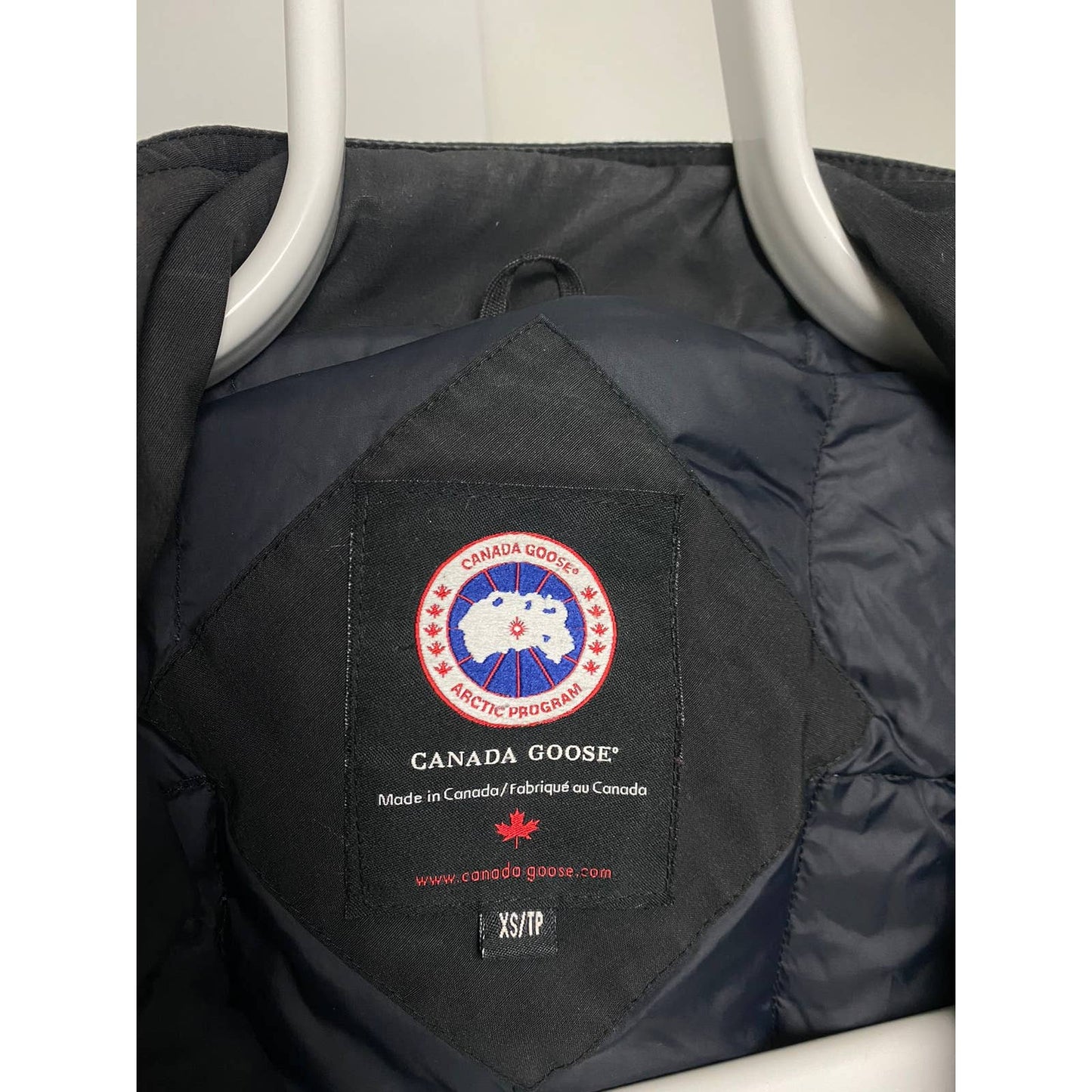 Canada Goose trillium parka jacket black puffer
