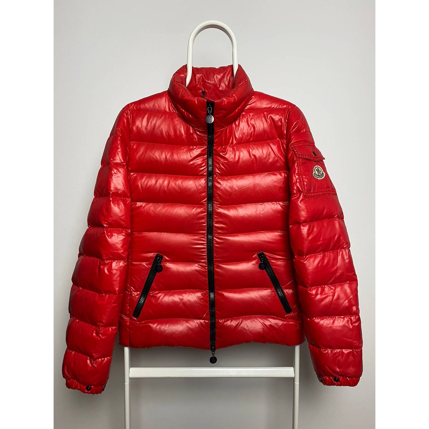 Moncler maya jacket down puffer red