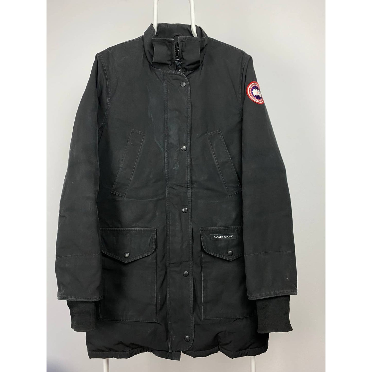 Canada Goose trillium parka jacket black puffer