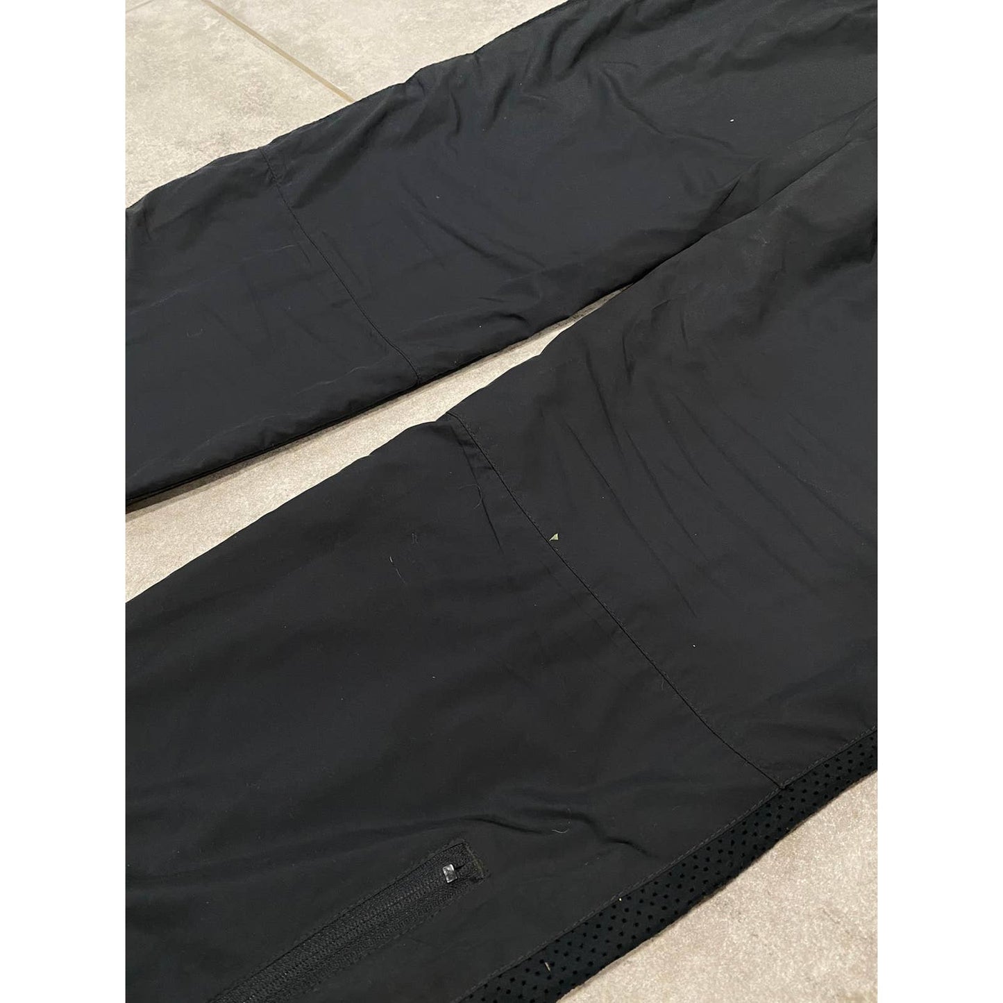 Nike vintage black track pants small swoosh 2000s