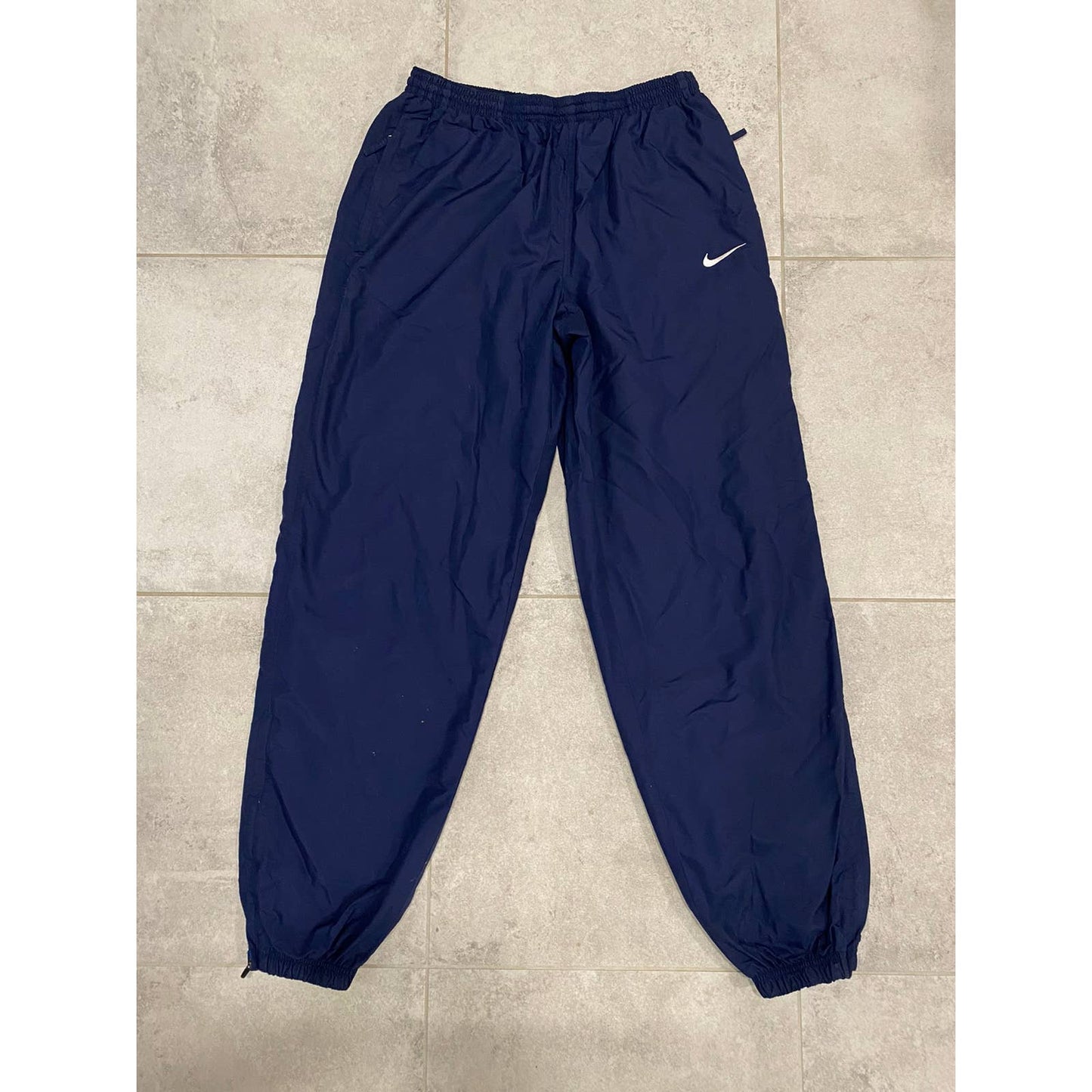Nike vintage navy track pants small swoosh