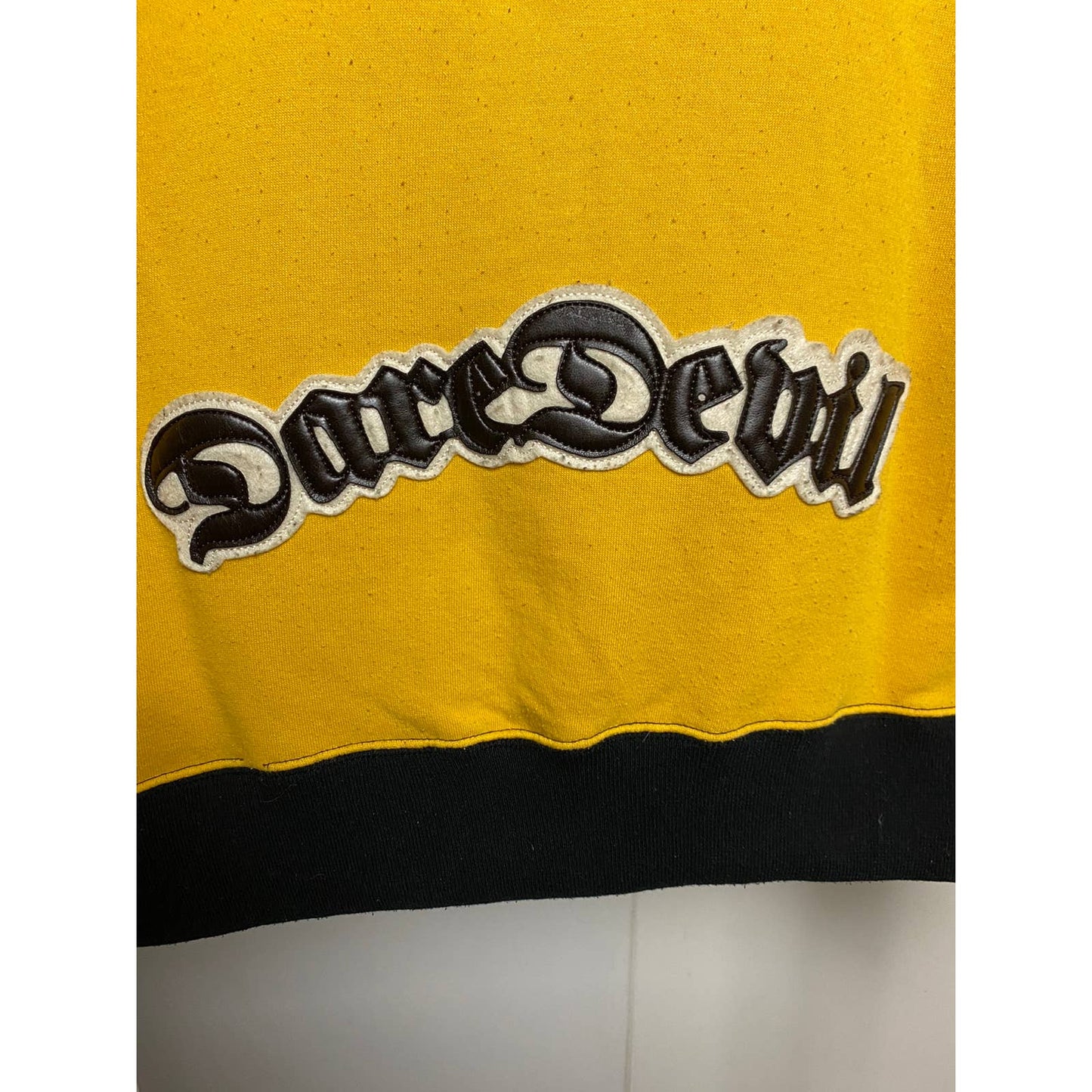 Rockers vintage Racing yellow zip sweatshirt blue one