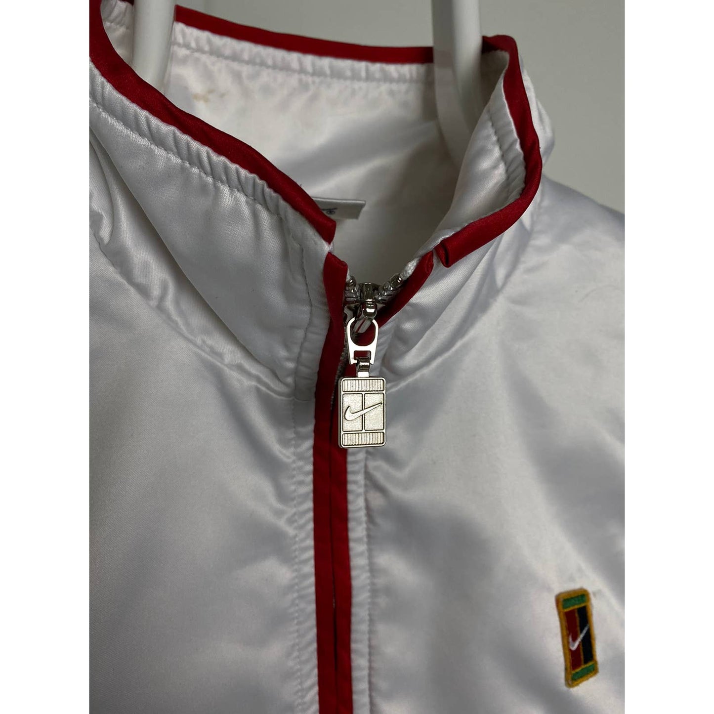 90s Nike Court vintage white track jacket windbreaker