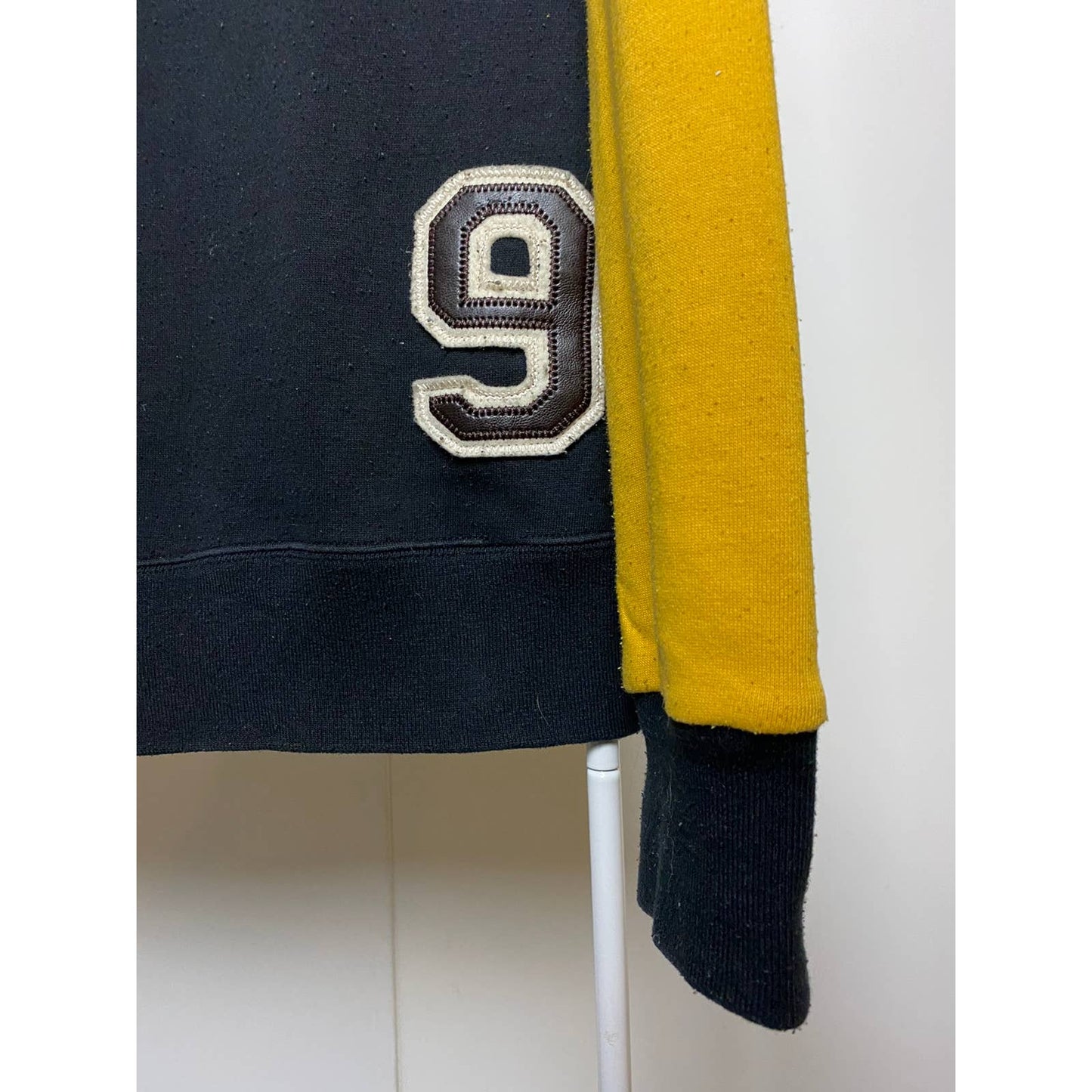 Rockers vintage Racing yellow zip sweatshirt blue one
