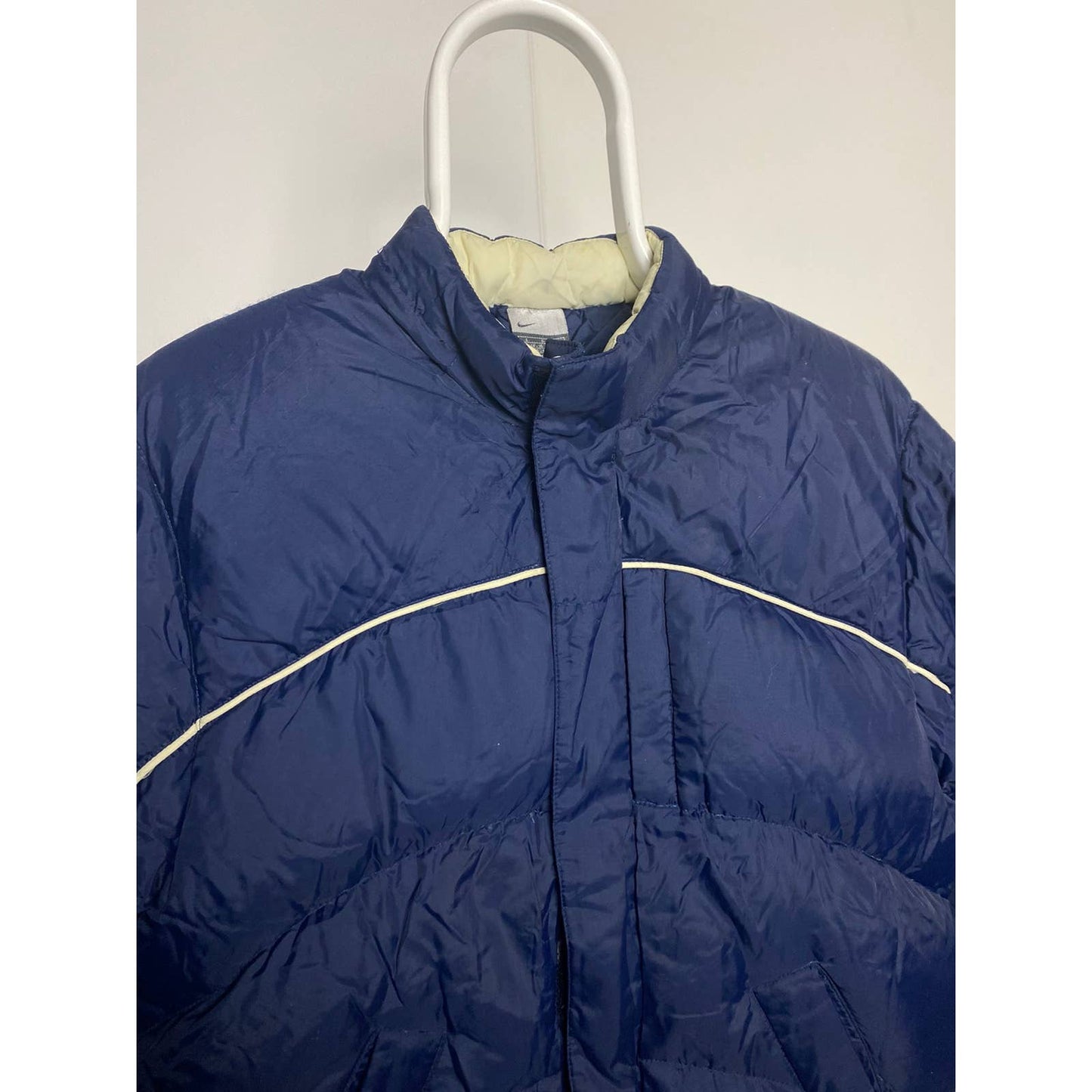 Nike vintage navy puffer jacket Athletic 2000s