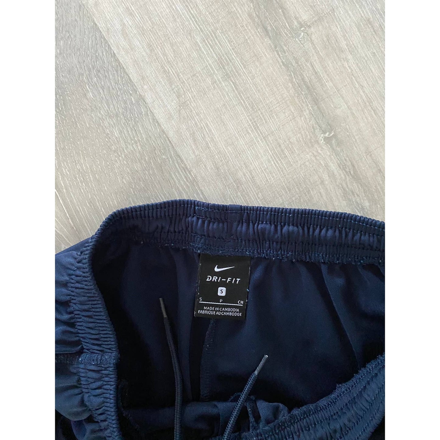 Nike vintage navy track pants small logo