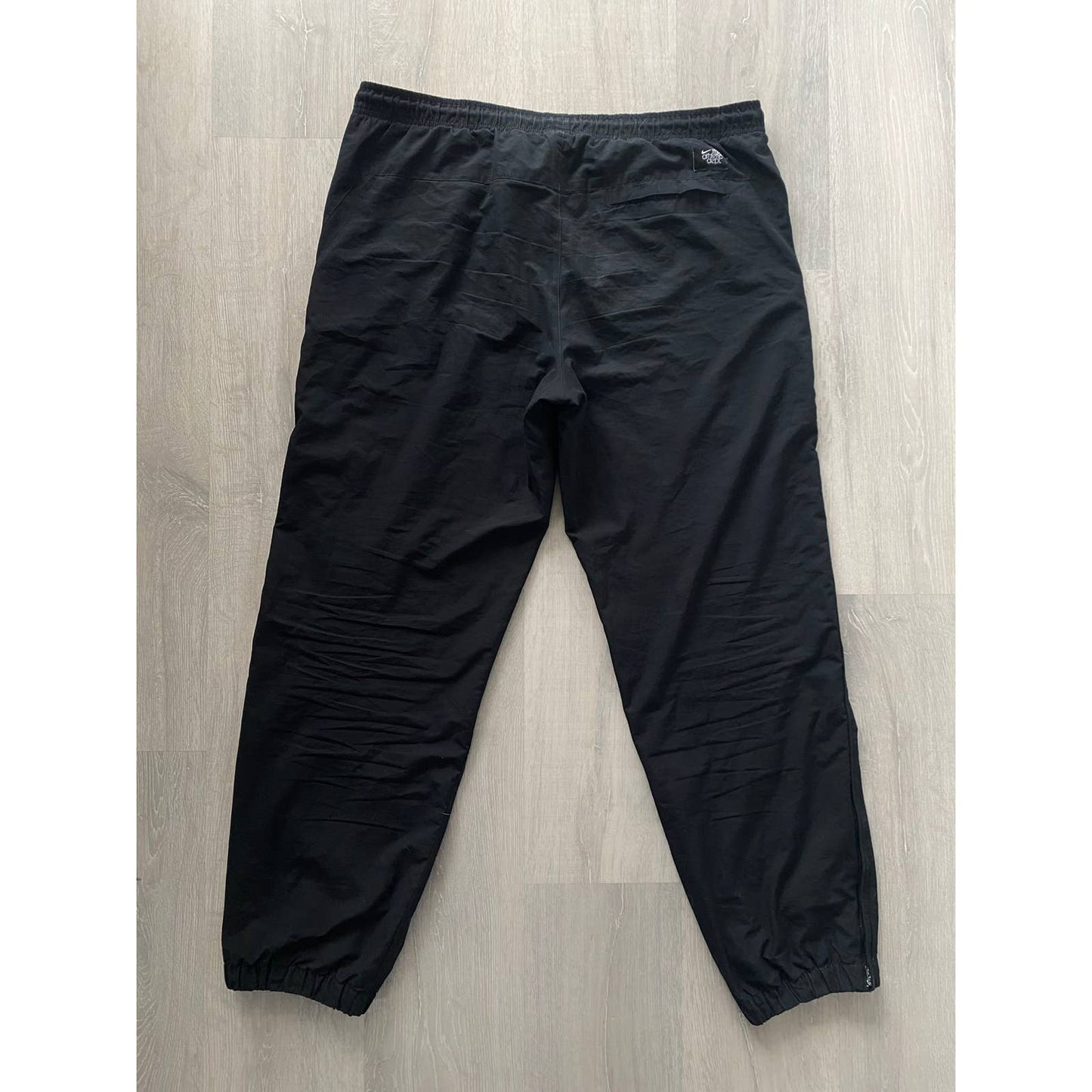 Nike vintage black track pants small swoosh parachute