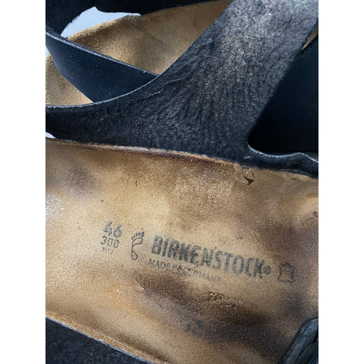 Birkenstock Arizona black sandals