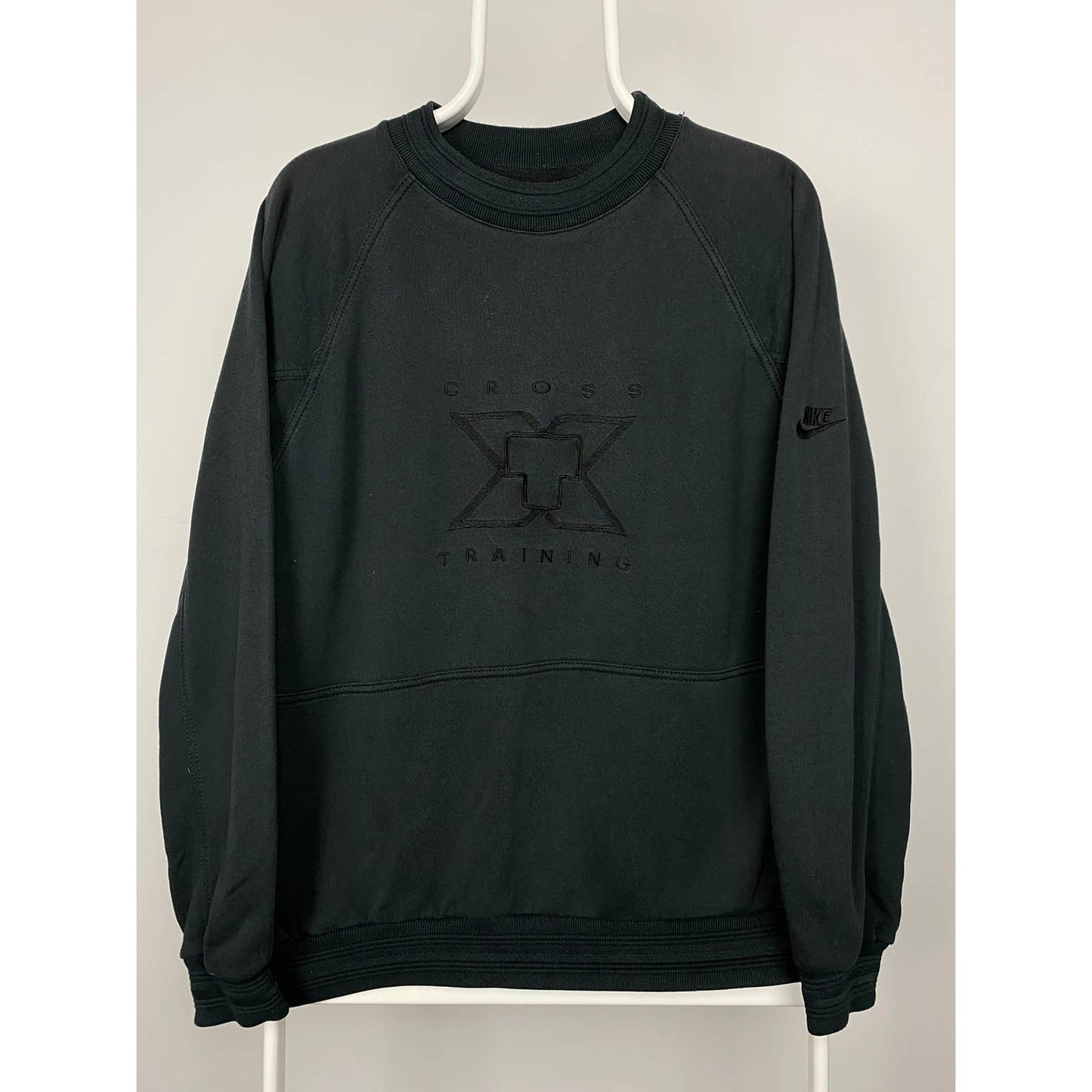Rare! Nike Vintage cross training sweatshirt 80s center logo