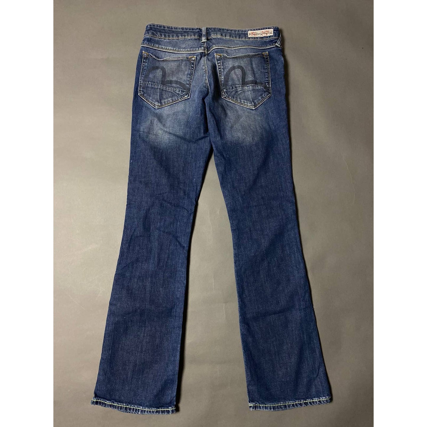 Evisu x Puma vintage navy jeans raw denim black seagull