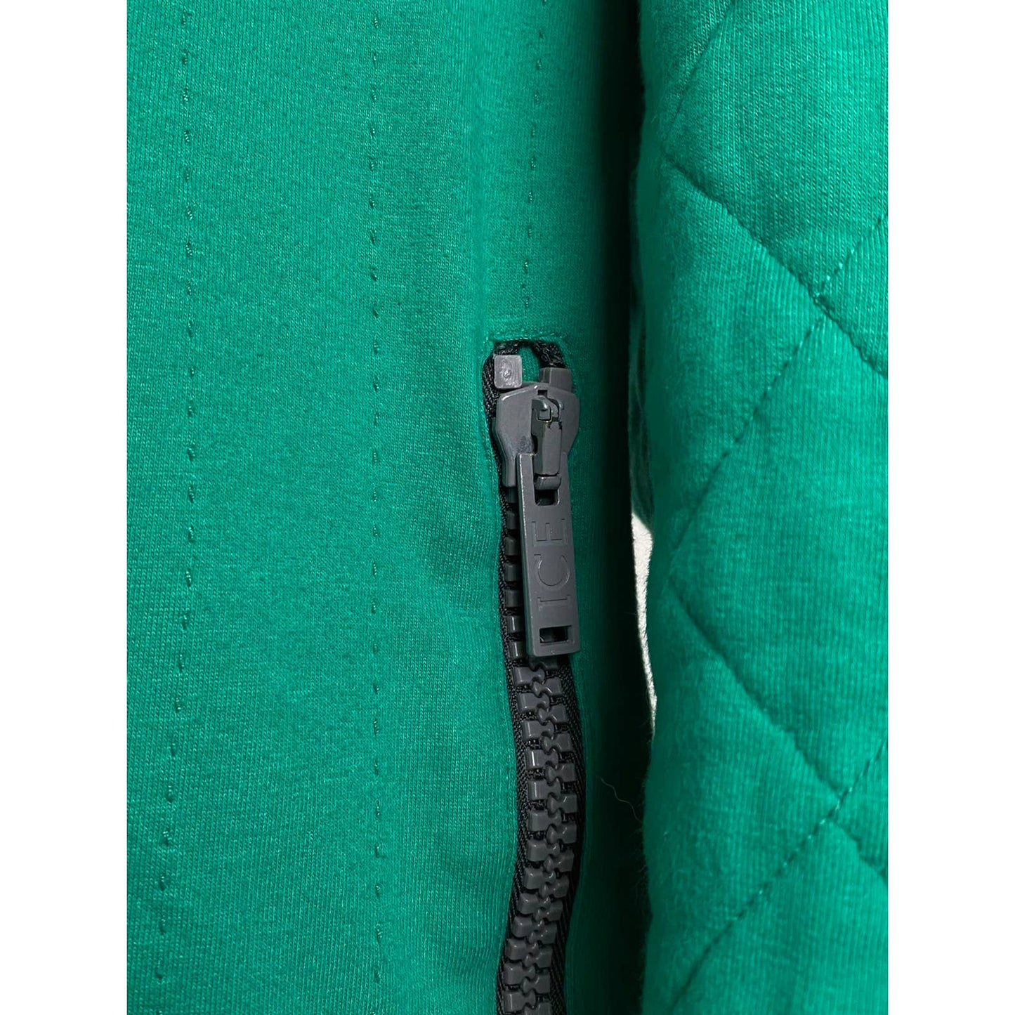 Iceberg vintage green zip hoodie small logo