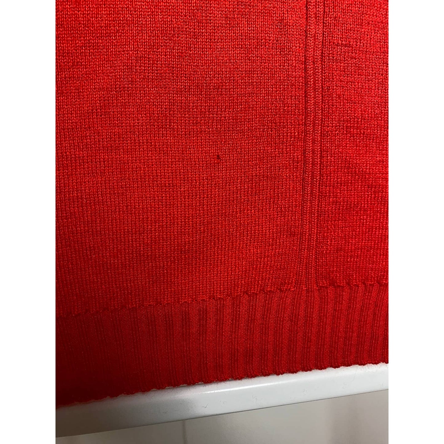 Burberry vintage red sweater small logo