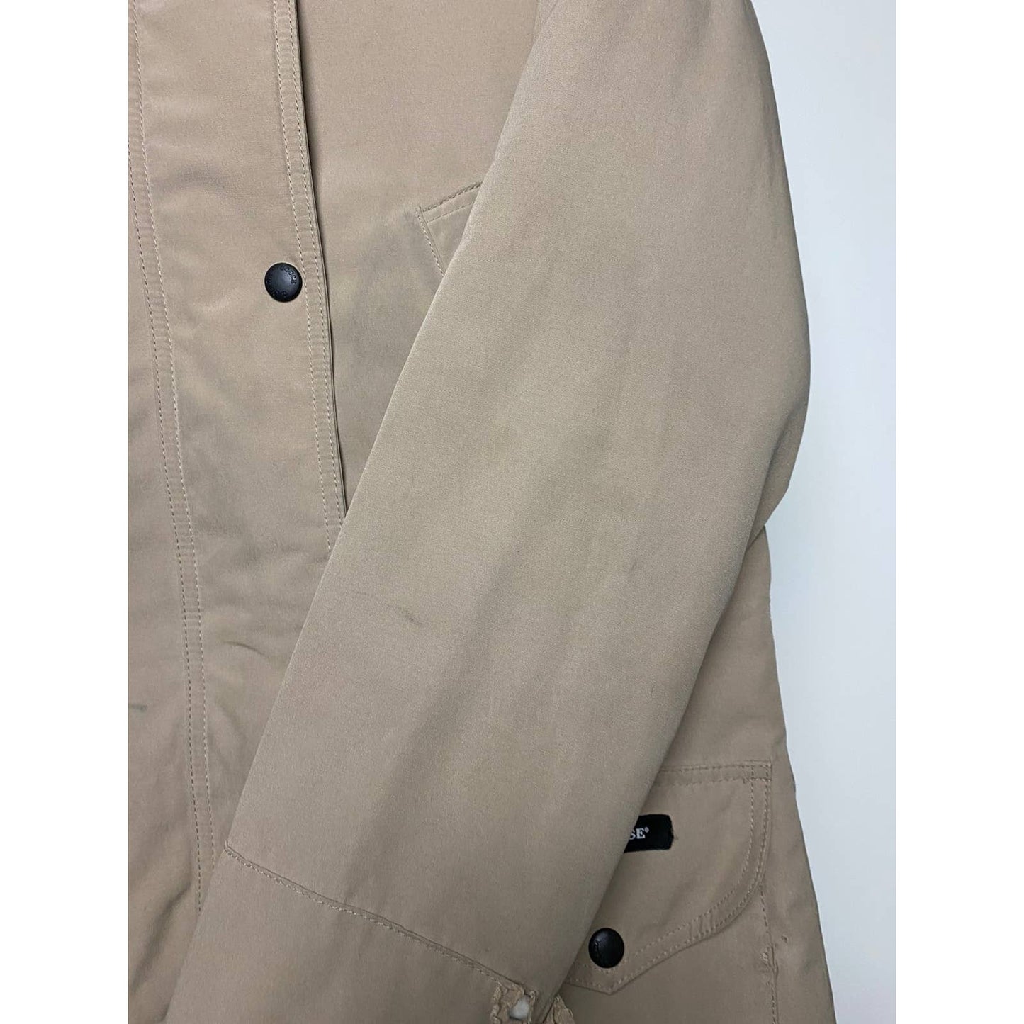 Canada Goose trillium parka jacket beige puffer