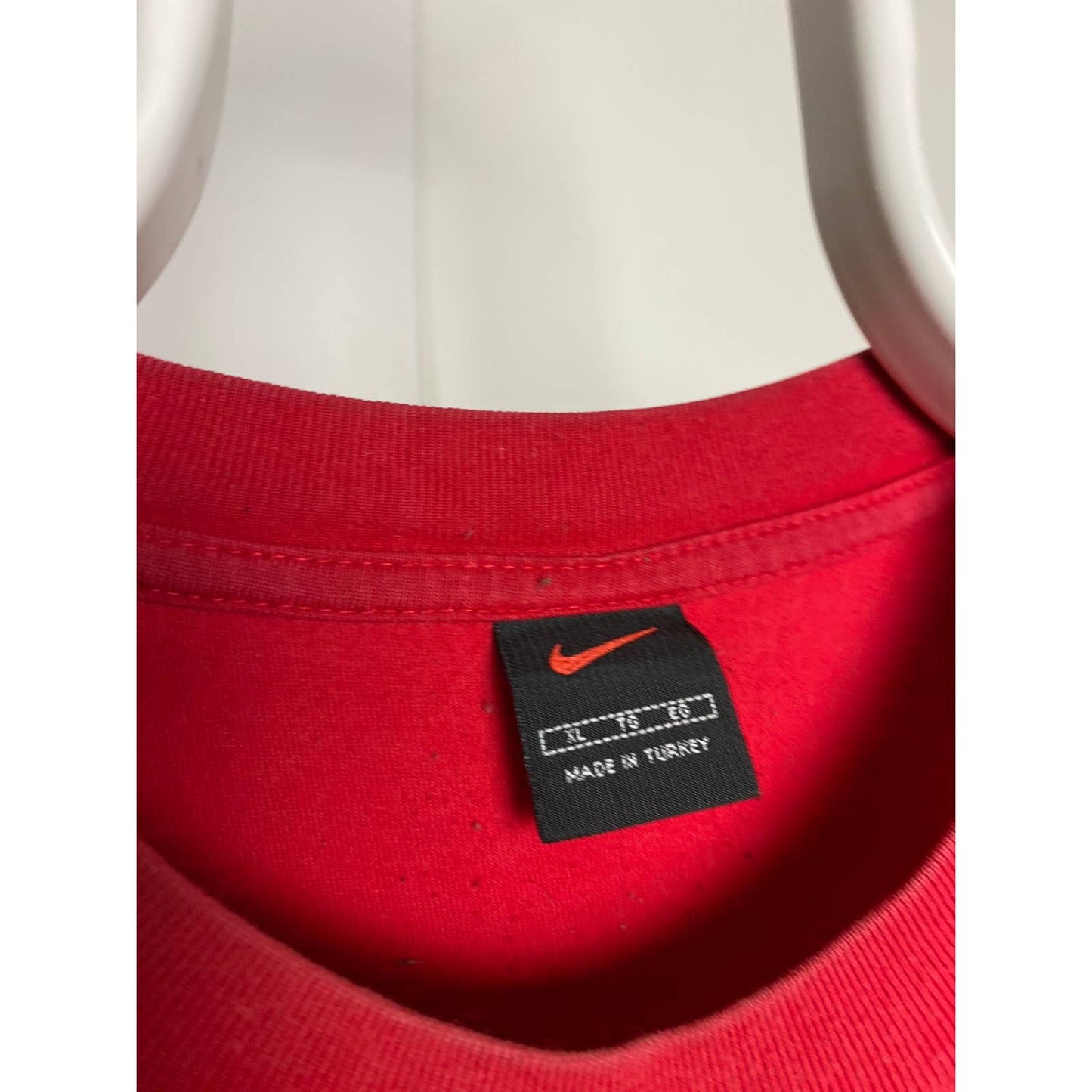 Nike vintage small swoosh T-shirt red 90s