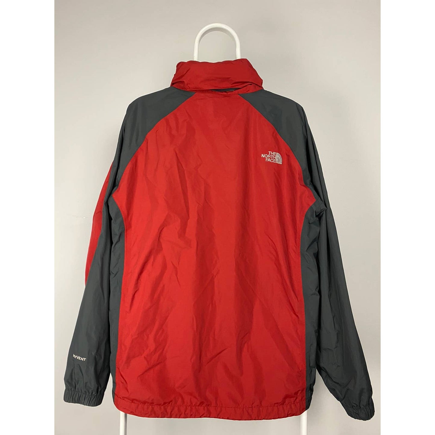 The North Face HyVent windbreaker jacket vintage red TNF