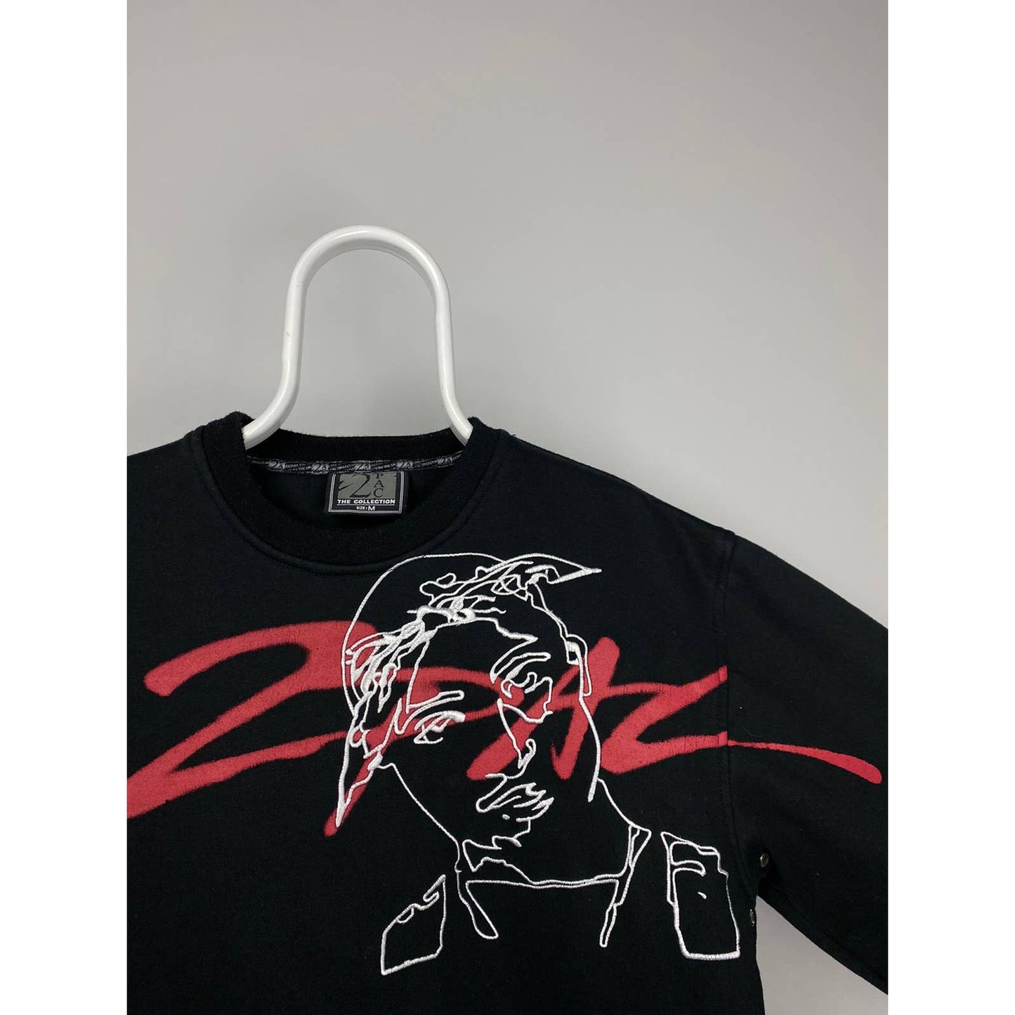 2Pac vintage black sweatshirt tupac the collection thug