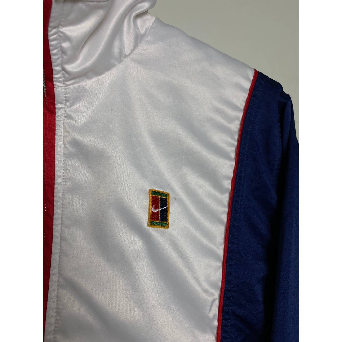90s Nike Court vintage white track jacket windbreaker