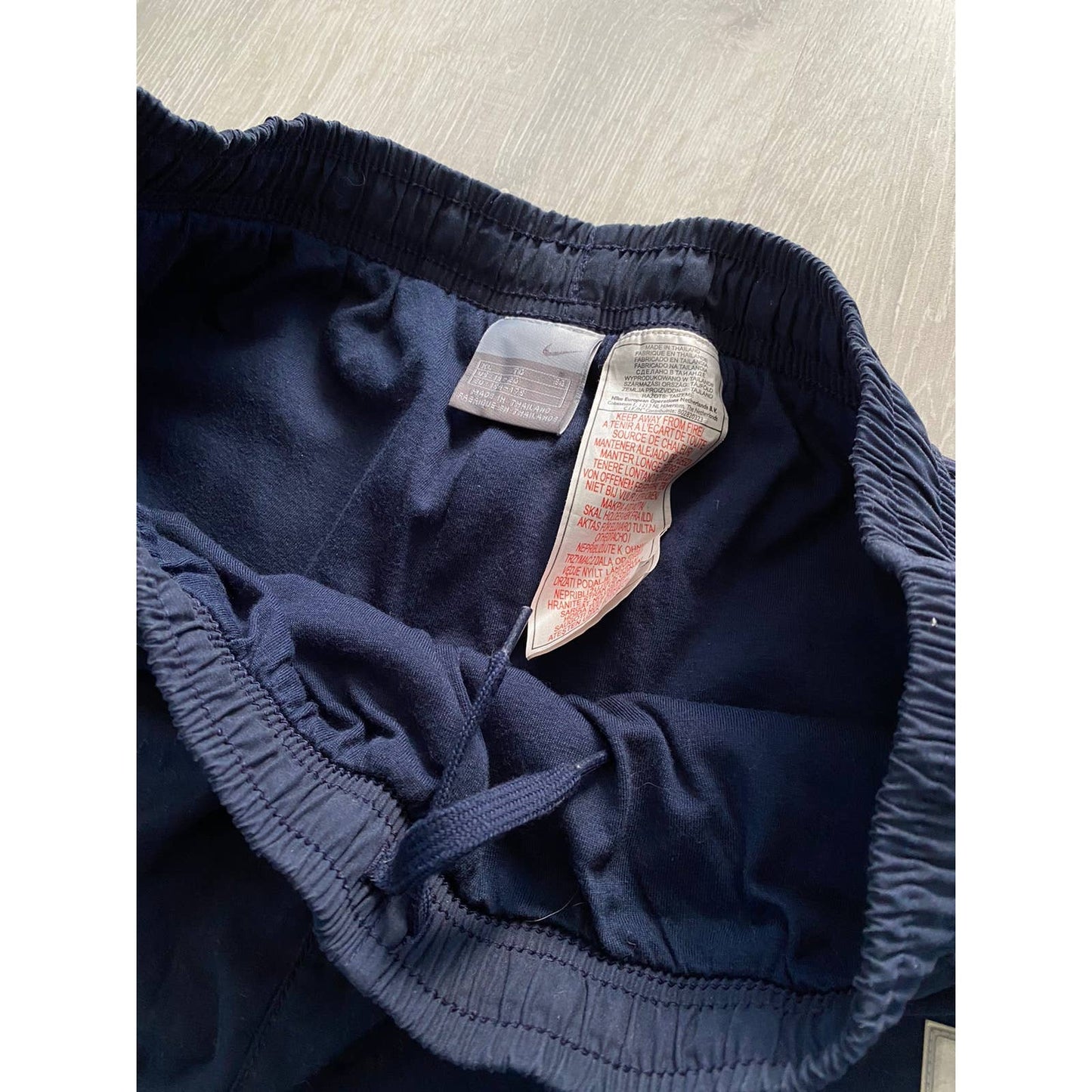 Nike AIR vintage navy track pants small swoosh 2000s