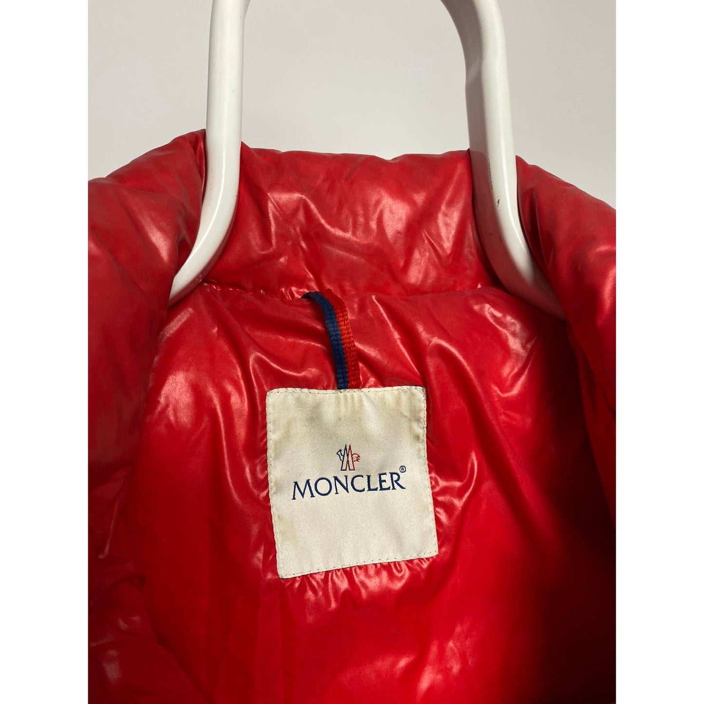 Moncler maya jacket down puffer red
