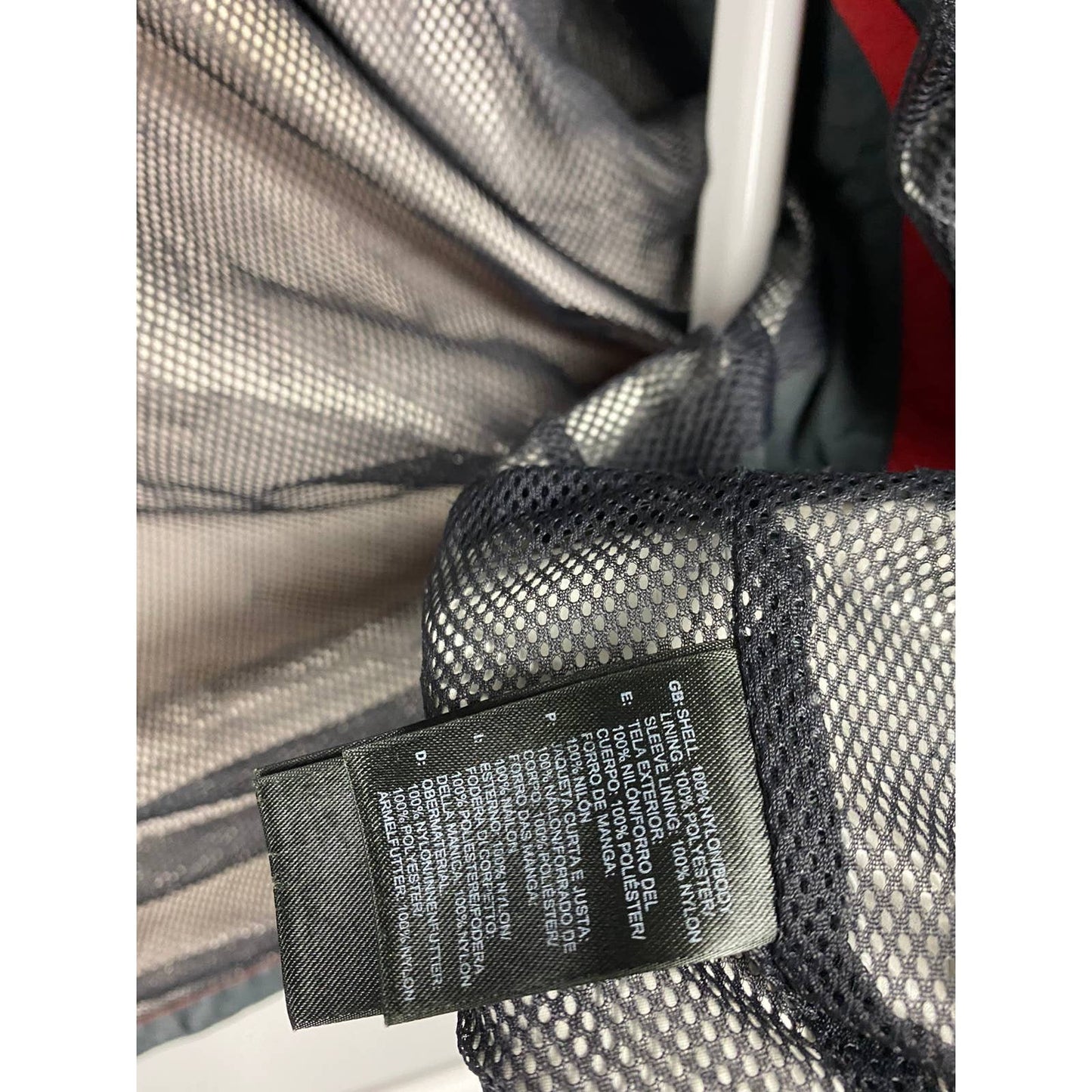 The North Face HyVent windbreaker jacket vintage red TNF