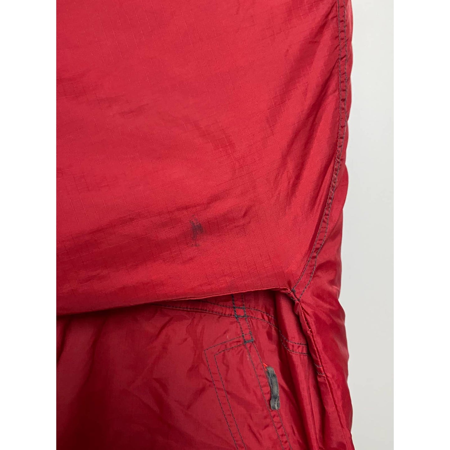 80s Nike vintage anorak jacket red big logo