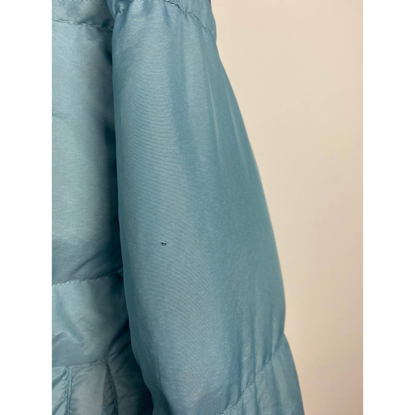 90s Nike vintage baby blue puffer jacket small swoosh