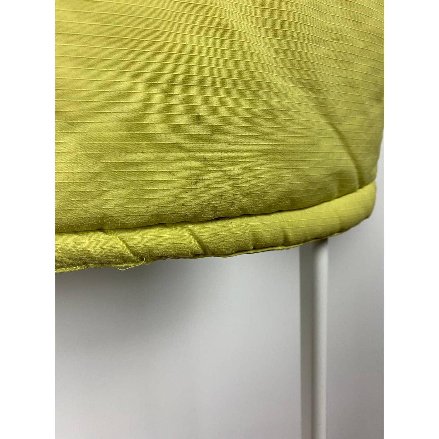 90s Nike vintage yellow puffer jacket spell out big logo
