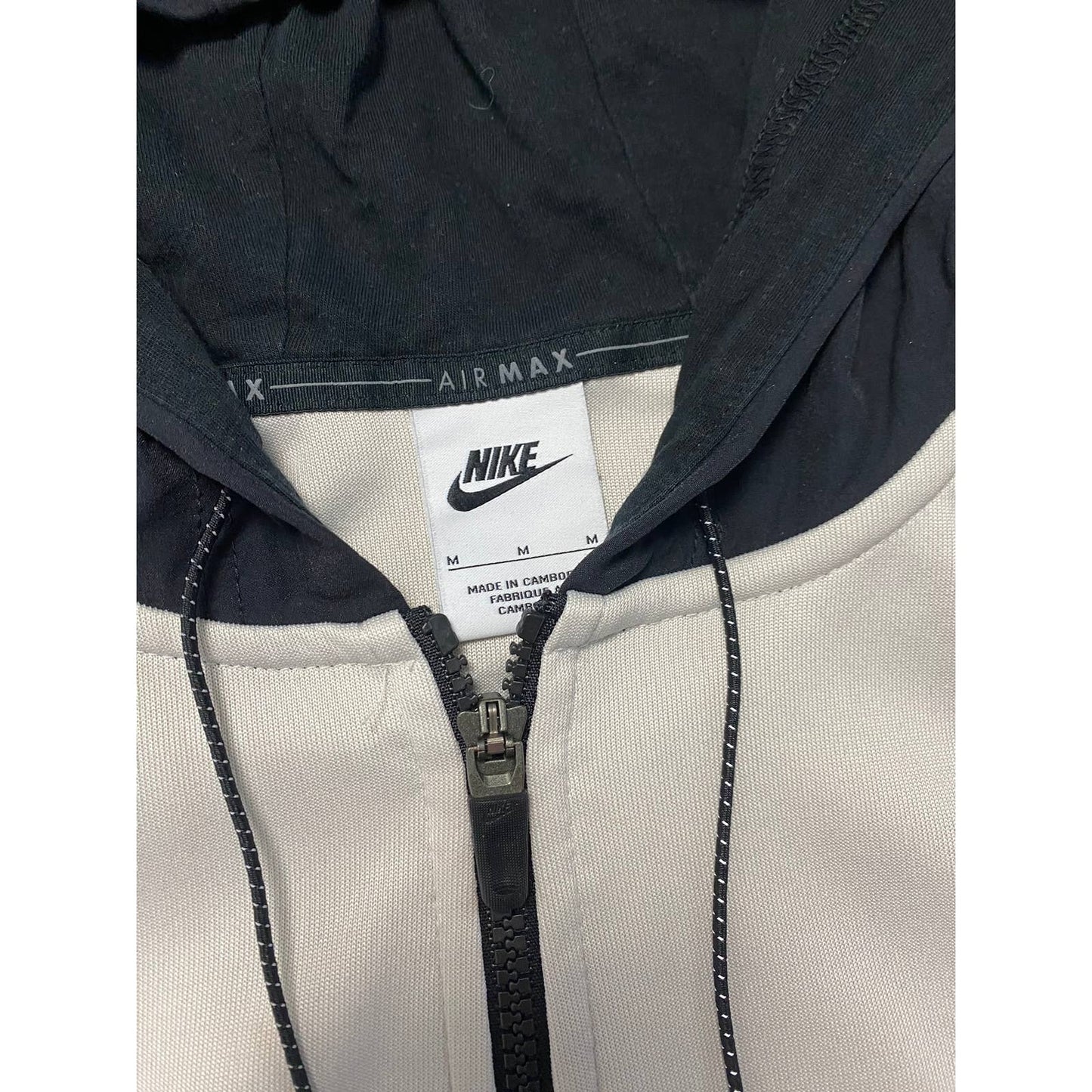 Nike Air Max vintage track suit cream beige tech fleece