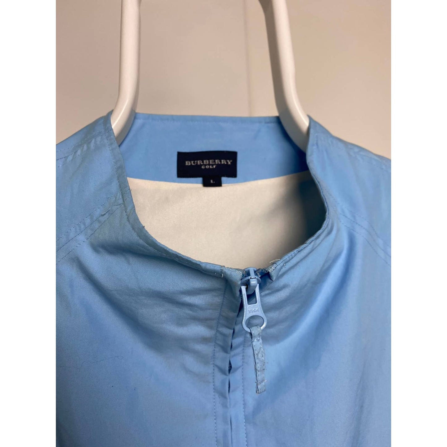 Burberry Golf vintage vest blue windstopper