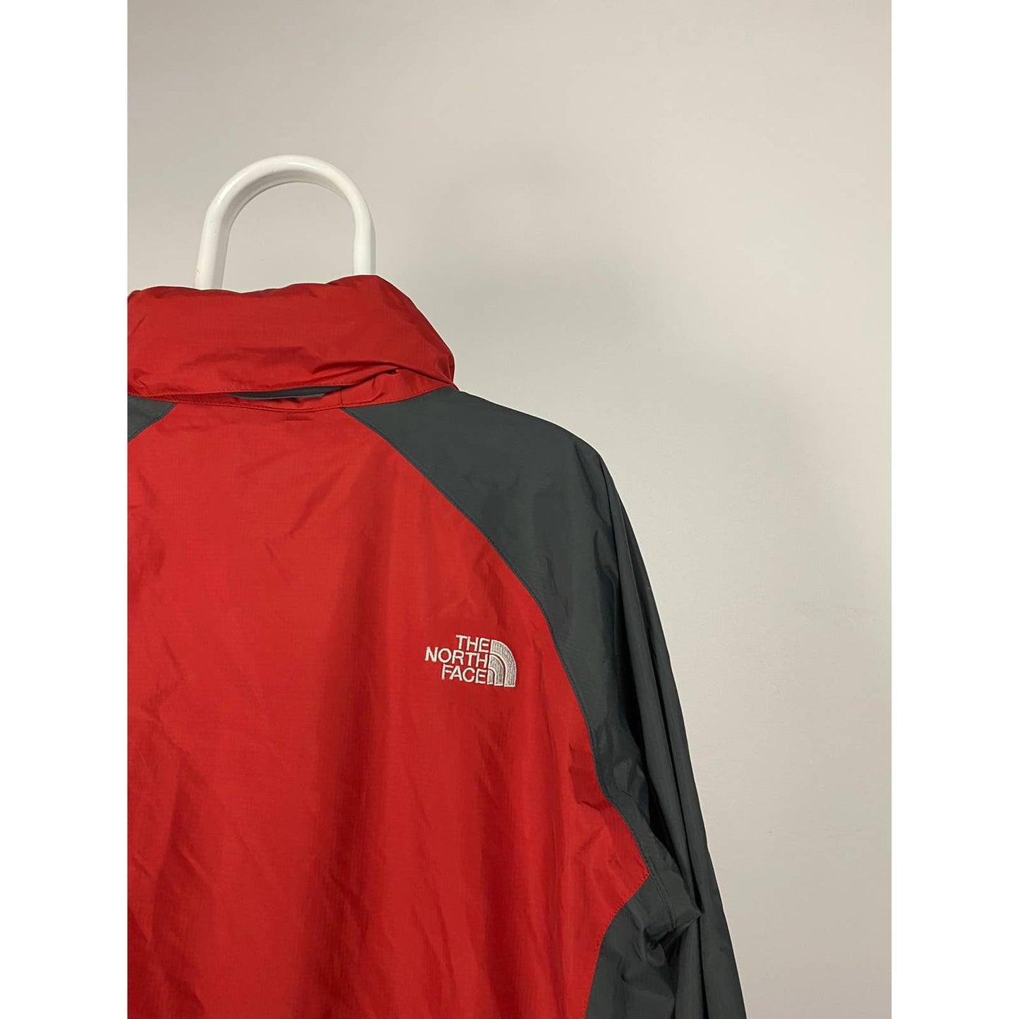 The North Face HyVent windbreaker jacket vintage red TNF