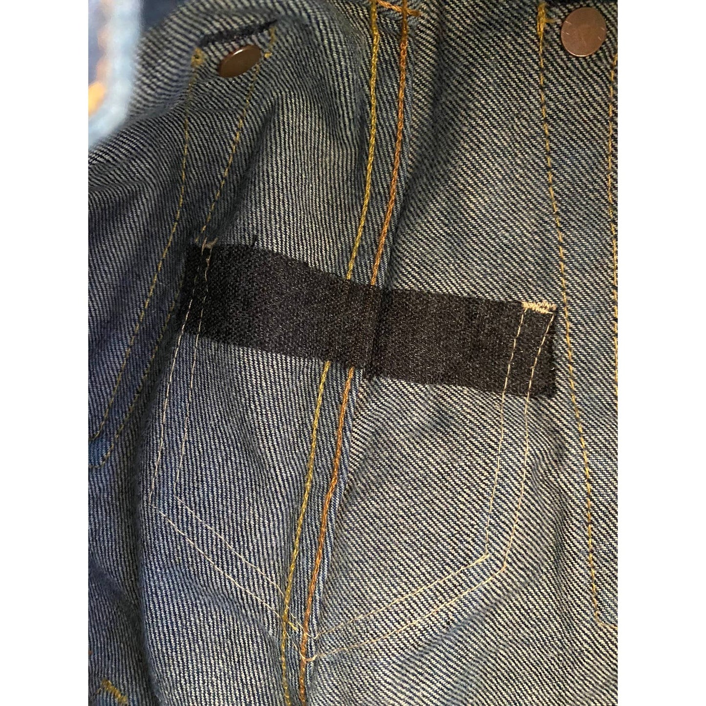 Evisu multipocket jeans multicolor vintage selvedge denim
