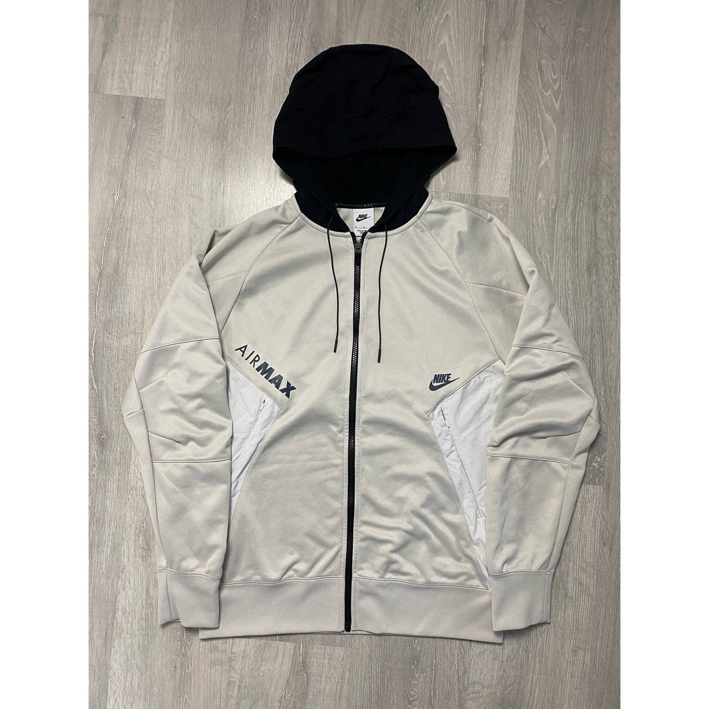 Nike Air Max vintage track suit cream beige tech fleece