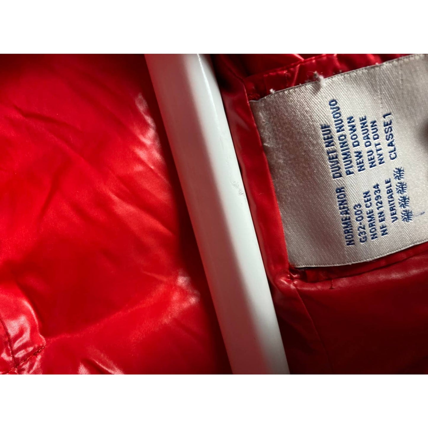 Moncler maya jacket down puffer red
