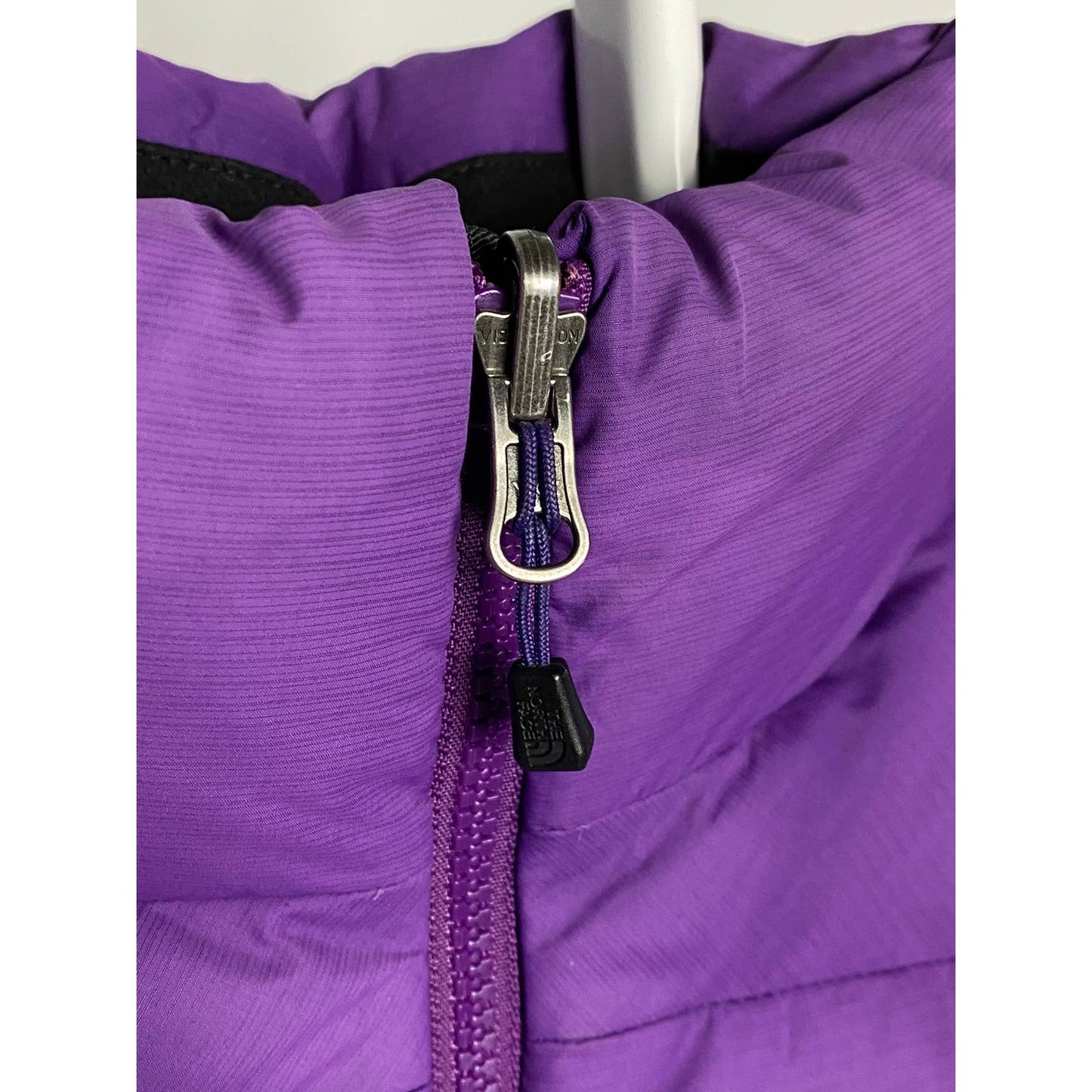 The North Face vintage Purple puffer vest 700 nuptse