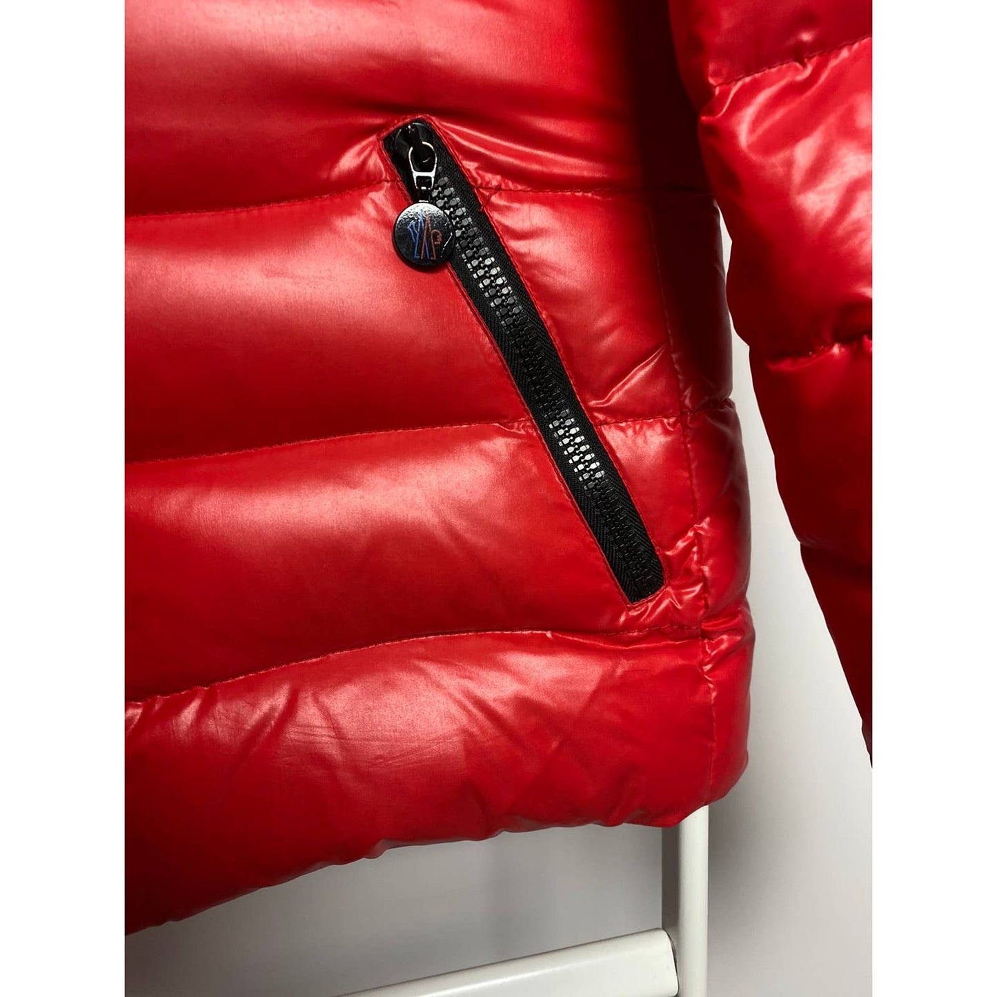 Moncler maya jacket down puffer red
